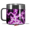 Skin Decal Wrap for Yeti Coffee Mug 14oz Electrify Hot Pink - 14 oz CUP NOT INCLUDED by WraptorSkinz
