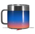 Skin Decal Wrap for Yeti Coffee Mug 14oz Smooth Fades Sunset - 14 oz CUP NOT INCLUDED by WraptorSkinz