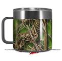 Skin Decal Wrap for Yeti Coffee Mug 14oz WraptorCamo Grassy Marsh Camo Neon Green - 14 oz CUP NOT INCLUDED by WraptorSkinz