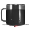 Skin Decal Wrap for Yeti Coffee Mug 14oz Solids Collection Dark Gray - 14 oz CUP NOT INCLUDED by WraptorSkinz