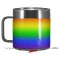 Skin Decal Wrap for Yeti Coffee Mug 14oz Smooth Fades Rainbow - 14 oz CUP NOT INCLUDED by WraptorSkinz