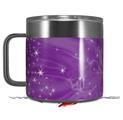 Skin Decal Wrap for Yeti Coffee Mug 14oz Stardust Purple - 14 oz CUP NOT INCLUDED by WraptorSkinz