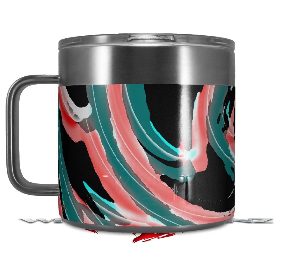 Yeti Rambler Coffee Mug 14oz Alecias Swirl 02