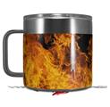 Skin Decal Wrap for Yeti Coffee Mug 14oz Open Fire - 14 oz CUP NOT INCLUDED by WraptorSkinz