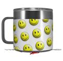 Skin Decal Wrap for Yeti Coffee Mug 14oz Smileys - 14 oz CUP NOT INCLUDED by WraptorSkinz