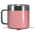 Skin Decal Wrap for Yeti Coffee Mug 14oz Solids Collection Pink - 14 oz CUP NOT INCLUDED by WraptorSkinz
