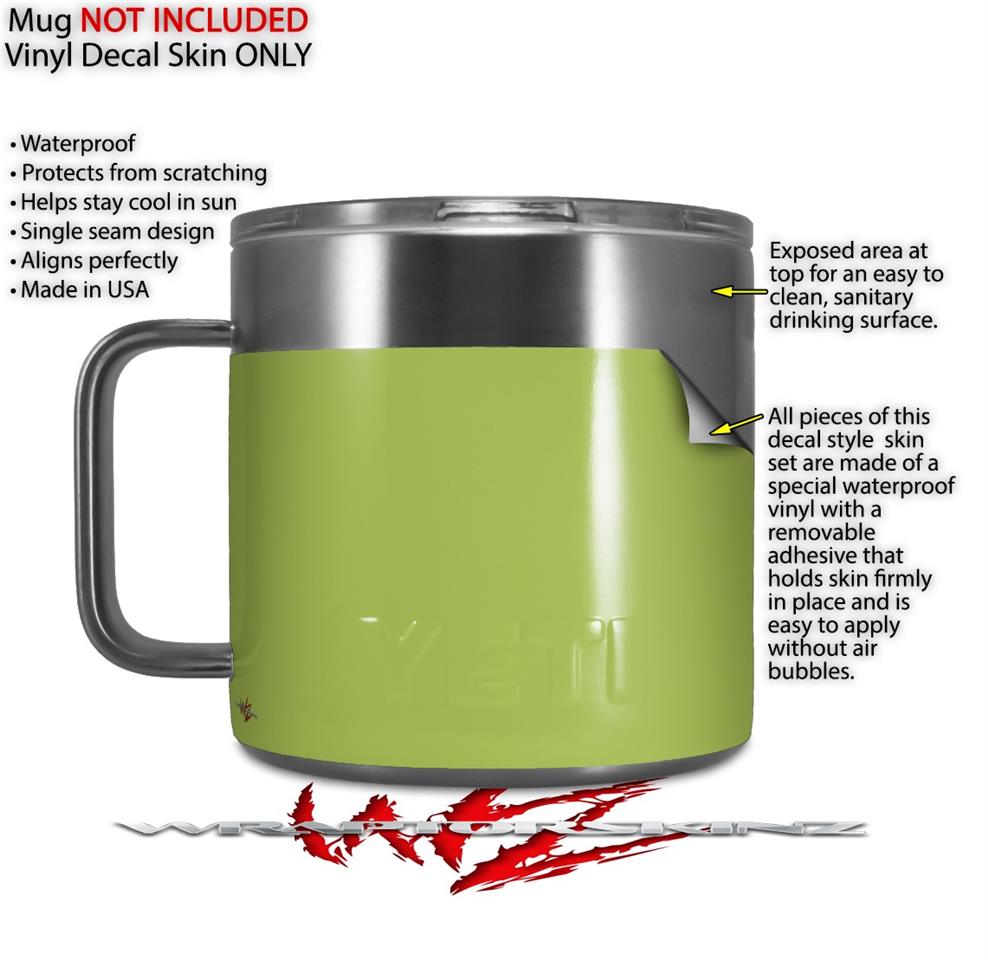 YETI RAMBLER 14 MUG COLOR GREEN