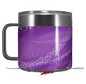 Skin Decal Wrap for Yeti Coffee Mug 14oz Mystic Vortex Purple - 14 oz CUP NOT INCLUDED by WraptorSkinz