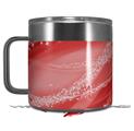 Skin Decal Wrap for Yeti Coffee Mug 14oz Mystic Vortex Red - 14 oz CUP NOT INCLUDED by WraptorSkinz