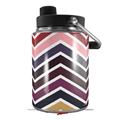 Skin Decal Wrap for Yeti Half Gallon Jug Zig Zag Colors 02 - JUG NOT INCLUDED by WraptorSkinz