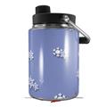 Skin Decal Wrap for Yeti Half Gallon Jug Snowflakes - JUG NOT INCLUDED by WraptorSkinz