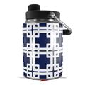 Skin Decal Wrap for Yeti Half Gallon Jug Boxed Navy Blue - JUG NOT INCLUDED by WraptorSkinz