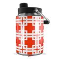 Skin Decal Wrap for Yeti Half Gallon Jug Boxed Red - JUG NOT INCLUDED by WraptorSkinz