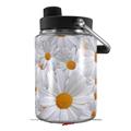 Skin Decal Wrap for Yeti Half Gallon Jug Daisys - JUG NOT INCLUDED by WraptorSkinz