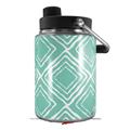 Skin Decal Wrap for Yeti Half Gallon Jug Wavey Seafoam Green - JUG NOT INCLUDED by WraptorSkinz