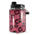 Skin Decal Wrap for Yeti Half Gallon Jug Leopard Skin Pink - JUG NOT INCLUDED by WraptorSkinz