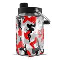 Skin Decal Wrap for Yeti Half Gallon Jug Sexy Girl Silhouette Camo Red - JUG NOT INCLUDED by WraptorSkinz