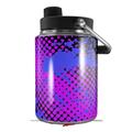 Skin Decal Wrap for Yeti Half Gallon Jug Halftone Splatter Blue Hot Pink - JUG NOT INCLUDED by WraptorSkinz