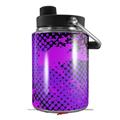 Skin Decal Wrap for Yeti Half Gallon Jug Halftone Splatter Hot Pink Purple - JUG NOT INCLUDED by WraptorSkinz