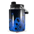 Skin Decal Wrap for Yeti Half Gallon Jug HEX Blue - JUG NOT INCLUDED by WraptorSkinz