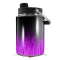 Skin Decal Wrap for Yeti Half Gallon Jug Fire Purple - JUG NOT INCLUDED by WraptorSkinz