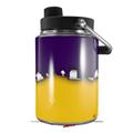 Skin Decal Wrap for Yeti Half Gallon Jug Ripped Colors Purple Yellow - JUG NOT INCLUDED by WraptorSkinz