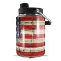Skin Decal Wrap for Yeti Half Gallon Jug Painted Faded and Cracked USA American Flag - JUG NOT INCLUDED by WraptorSkinz