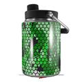 Skin Decal Wrap for Yeti Half Gallon Jug HEX Mesh Camo 01 Green Bright - JUG NOT INCLUDED by WraptorSkinz