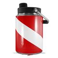 Skin Decal Wrap for Yeti Half Gallon Jug Dive Scuba Flag - JUG NOT INCLUDED by WraptorSkinz