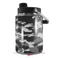 Skin Decal Wrap for Yeti Half Gallon Jug WraptorCamo Digital Camo Gray - JUG NOT INCLUDED by WraptorSkinz