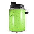 Skin Decal Wrap for Yeti Half Gallon Jug Raining Neon Green - JUG NOT INCLUDED by WraptorSkinz