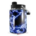 Skin Decal Wrap for Yeti Half Gallon Jug Electrify Blue - JUG NOT INCLUDED by WraptorSkinz