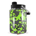 Skin Decal Wrap for Yeti Half Gallon Jug WraptorCamo Old School Camouflage Camo Lime Green - JUG NOT INCLUDED by WraptorSkinz