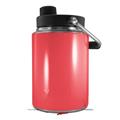Skin Decal Wrap for Yeti Half Gallon Jug Solids Collection Coral - JUG NOT INCLUDED by WraptorSkinz
