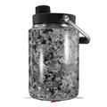 Skin Decal Wrap for Yeti Half Gallon Jug Marble Granite 02 Speckled Black Gray - JUG NOT INCLUDED by WraptorSkinz