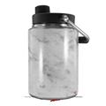 Skin Decal Wrap for Yeti Half Gallon Jug Marble Granite 07 White Gray - JUG NOT INCLUDED by WraptorSkinz
