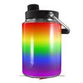 Skin Decal Wrap for Yeti Half Gallon Jug Smooth Fades Rainbow - JUG NOT INCLUDED by WraptorSkinz