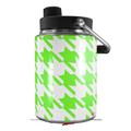 Skin Decal Wrap for Yeti Half Gallon Jug Houndstooth Neon Lime Green - JUG NOT INCLUDED by WraptorSkinz