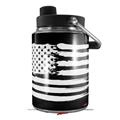 Skin Decal Wrap for Yeti Half Gallon Jug Brushed USA American Flag I Stand - JUG NOT INCLUDED by WraptorSkinz