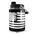 Skin Decal Wrap for Yeti Half Gallon Jug Brushed USA American Flag USA - JUG NOT INCLUDED by WraptorSkinz