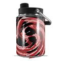 Skin Decal Wrap for Yeti Half Gallon Jug Alecias Swirl 02 Red - JUG NOT INCLUDED by WraptorSkinz