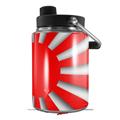 Skin Decal Wrap for Yeti Half Gallon Jug Rising Sun Japanese Flag Red - JUG NOT INCLUDED by WraptorSkinz