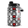 Skin Decal Wrap for Yeti Half Gallon Jug XO Hearts - JUG NOT INCLUDED by WraptorSkinz