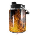 Skin Decal Wrap for Yeti Half Gallon Jug Open Fire - JUG NOT INCLUDED by WraptorSkinz