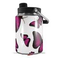 Skin Decal Wrap for Yeti Half Gallon Jug Butterflies Purple - JUG NOT INCLUDED by WraptorSkinz