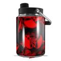 Skin Decal Wrap for Yeti Half Gallon Jug Skulls Confetti Red - JUG NOT INCLUDED by WraptorSkinz