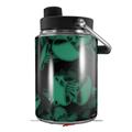 Skin Decal Wrap for Yeti Half Gallon Jug Skulls Confetti Seafoam Green - JUG NOT INCLUDED by WraptorSkinz