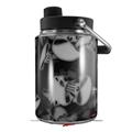 Skin Decal Wrap for Yeti Half Gallon Jug Skulls Confetti White - JUG NOT INCLUDED by WraptorSkinz