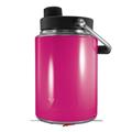 Skin Decal Wrap for Yeti Half Gallon Jug Solids Collection Fushia - JUG NOT INCLUDED by WraptorSkinz