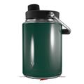 Skin Decal Wrap for Yeti Half Gallon Jug Solids Collection Hunter Green - JUG NOT INCLUDED by WraptorSkinz